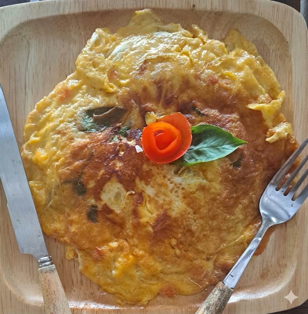 Thai omelette