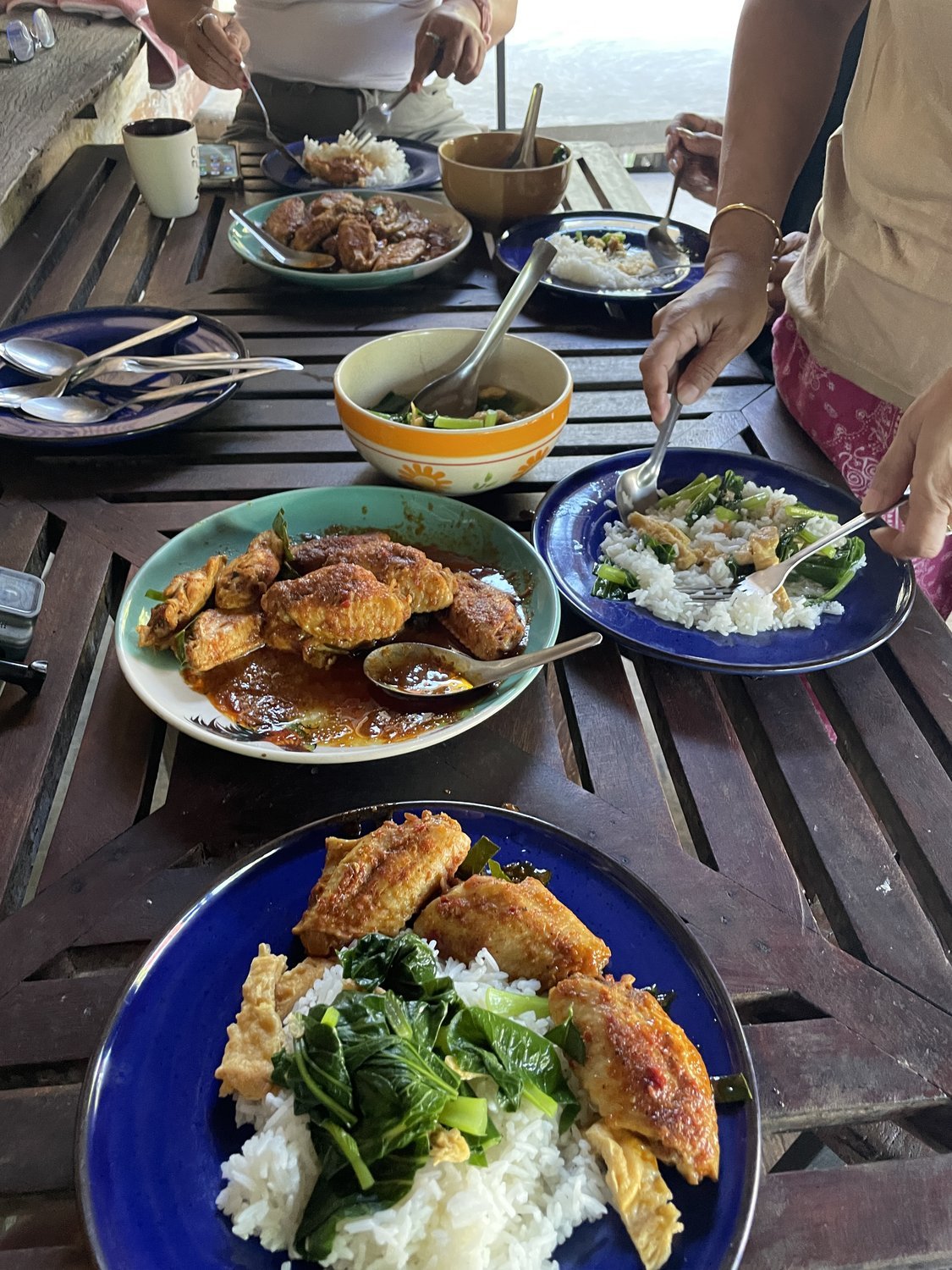 Thai lunch at Big Hug Home